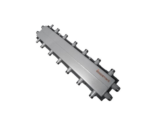 Гидрострелка с коллектором WOODSTOKE 331 на 5 контуров до 70 кВт в теплоизоляции